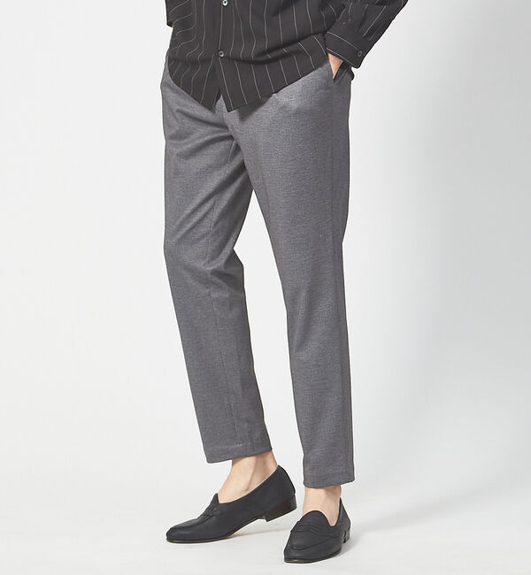 ABAHOUSE「Circle Mova ポンチツイル プリントパンツ」|その他|グレー