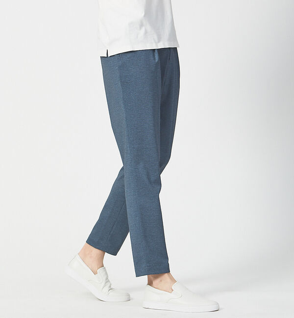 ABAHOUSE「Circle Mova ポンチツイル プリントパンツ」|その他|ブルー