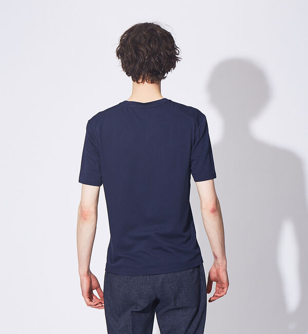 ABAHOUSE「【FLEX COOL】超接触冷感 スムース クルーネック Tシャツ」|Tシャツ・カットソー|