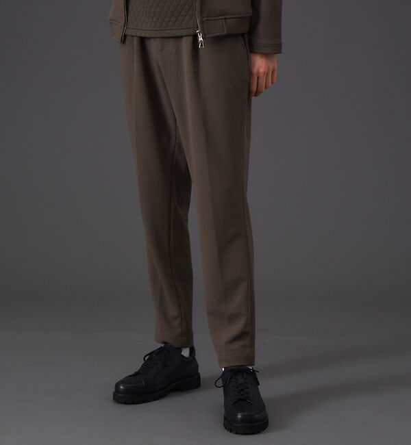 ABAHOUSE「ツイルジャージ イージーパンツスラックス」|スラックス|