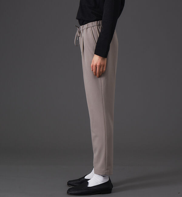 ABAHOUSE「ツイルジャージ イージーパンツスラックス」|スラックス|