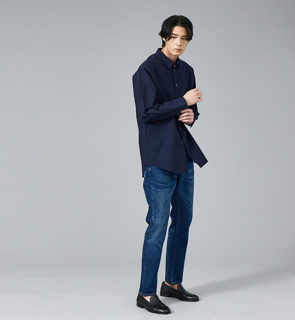 ABAHOUSE「タイプライター ワッシャー オーバーサイズ シャツ」|シャツ・ブラウス|