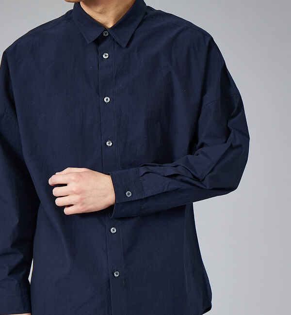 ABAHOUSE「タイプライター ワッシャー オーバーサイズ シャツ」|シャツ・ブラウス|