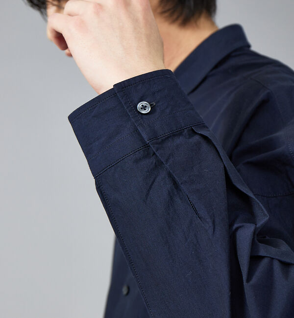 ABAHOUSE「タイプライター ワッシャー オーバーサイズ シャツ」|シャツ・ブラウス|