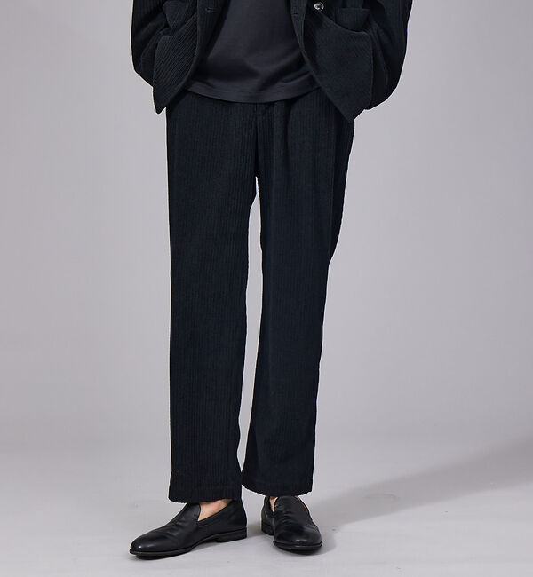 ABAHOUSE「【セットアップ対応】オルタネイト コール ストレッチ パンツ」|その他|ブラック