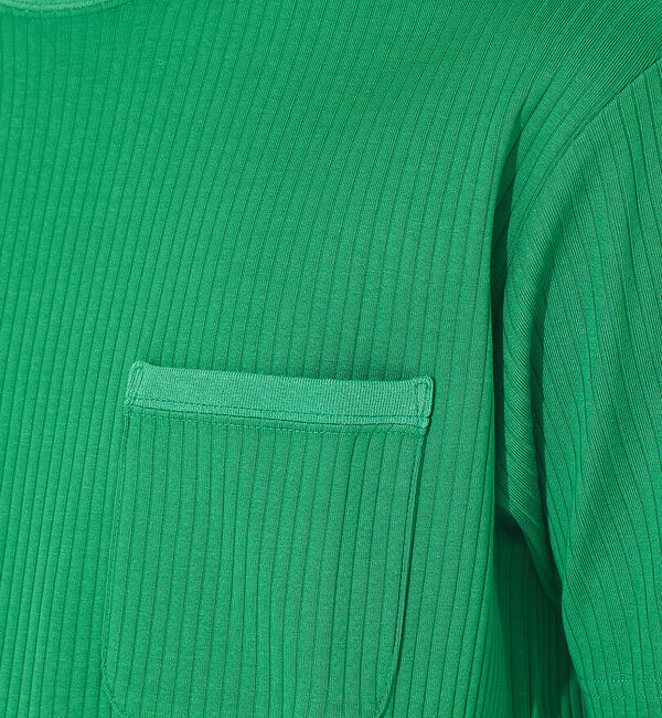 ABAHOUSE「ULTIMA 針抜き フライス クルーネック 半袖 ポケット Tシャツ」|Tシャツ・カットソー|