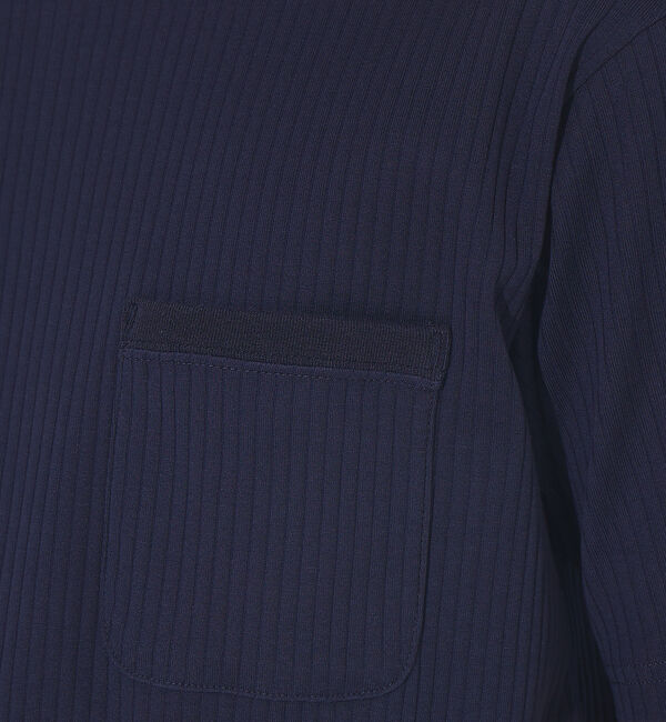 ABAHOUSE「ULTIMA 針抜き フライス クルーネック 半袖 ポケット Tシャツ」|Tシャツ・カットソー|