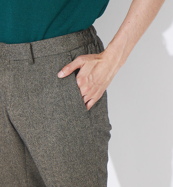 ABAHOUSE「【セットアップ対応/FLEX PANTS】オーロラ ツイード ストレッチ イージ」|その他|