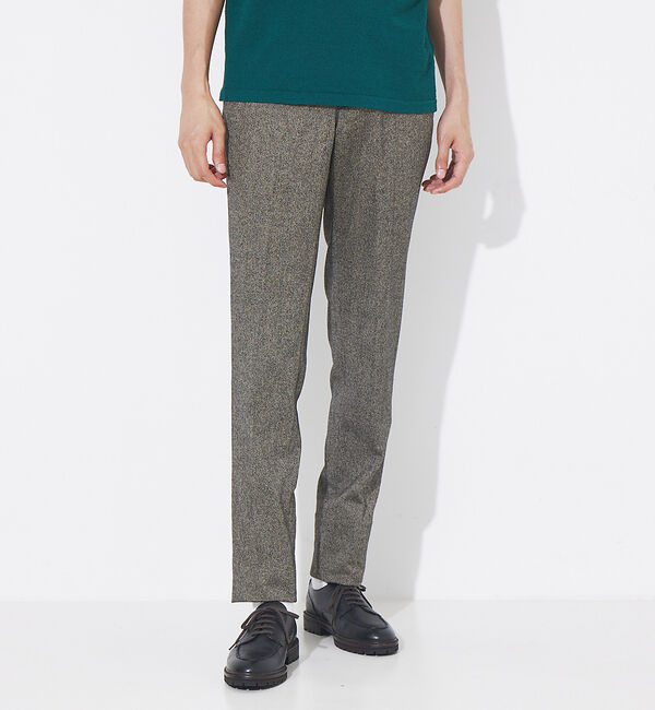 ABAHOUSE「【セットアップ対応/FLEX PANTS】オーロラ ツイード ストレッチ イージ」|その他|