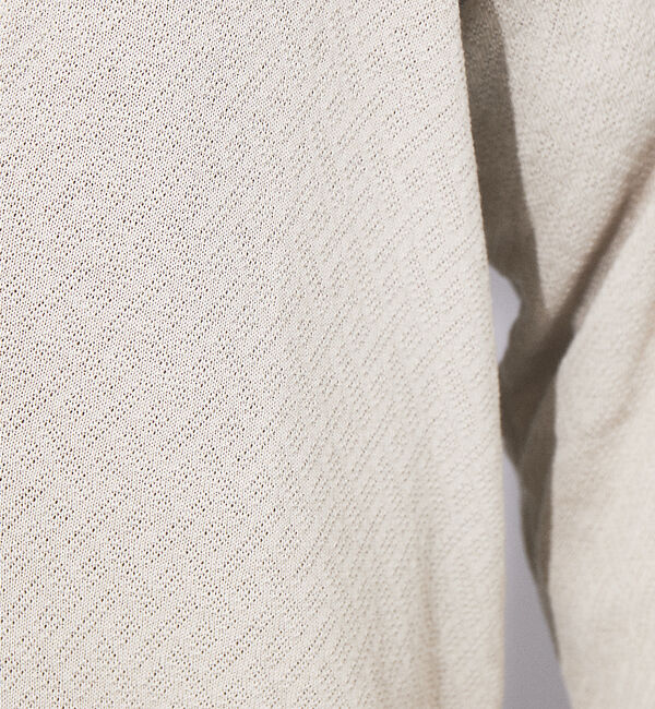 ABAHOUSE「【バスケット柄】 ワンボタン カーディガン」|カーディガン|