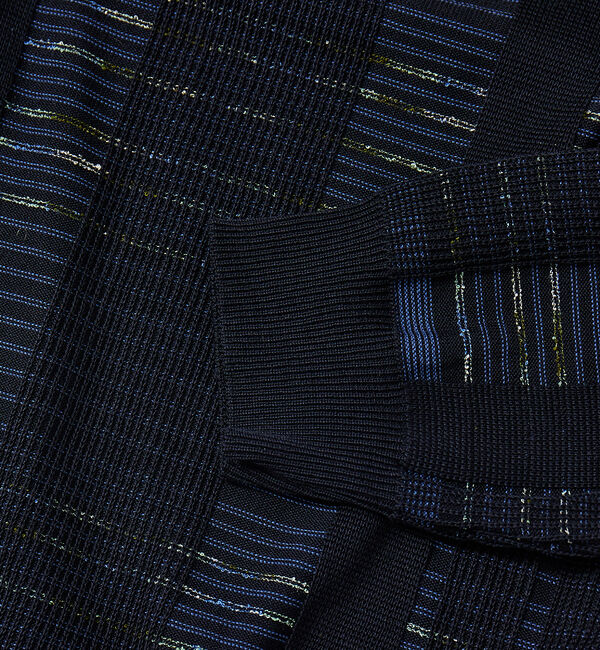 ABAHOUSE「【ラメ混シャドーブロック】プルオーバー ニット」|ニット・セーター|