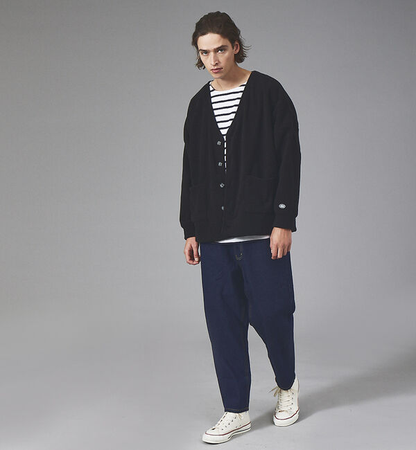 ABAHOUSE「【WEB限定】Discusマイクロフリース オーバーサイズカーディガン」|カーディガン|