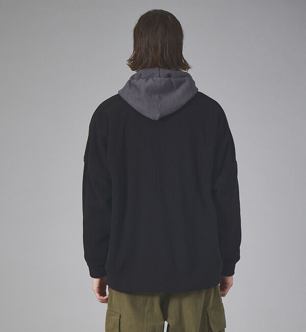 ABAHOUSE「【WEB限定】Discusマイクロフリース オーバーサイズカーディガン」|カーディガン|