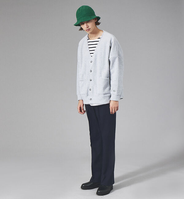 ABAHOUSE「【WEB限定】Discusマイクロフリース オーバーサイズカーディガン」|カーディガン|