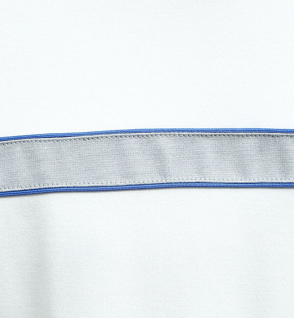 ABAHOUSE「【フロントパイピング】切り替え ポンチ ロングスリーブTシャツ」|Tシャツ・カットソー|