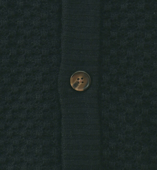 ABAHOUSE「【WEB限定】リップル編みVネックカーディガン/ アンサンブル/ユニセックス/R」|カーディガン|