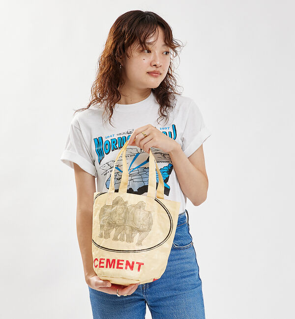 ABAHOUSE「【THAILAND MADE／タイランド メイド】ROUND BAG/ラウンドミ」|エコバッグ|