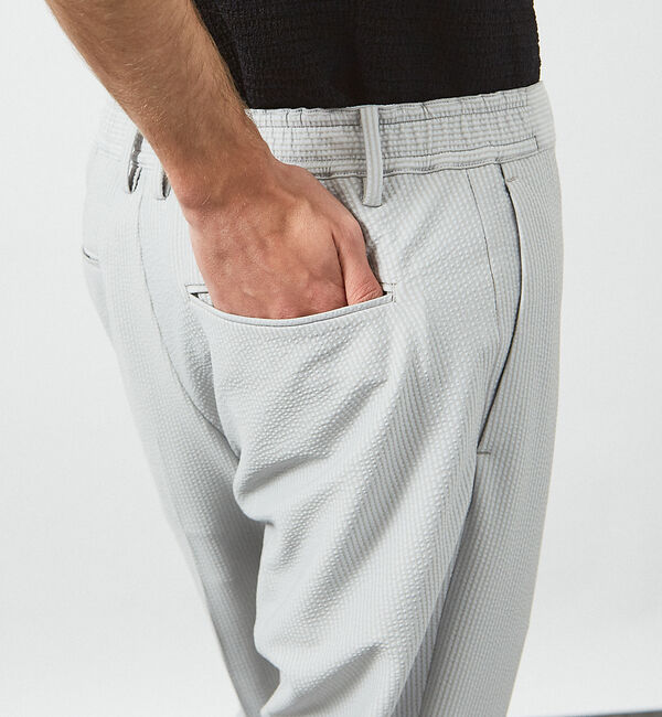 ABAHOUSE「トリコットサッカー イージー パンツ / ストレッチ ドライタッチ UVカット」|その他|