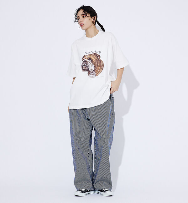 ABAHOUSE「【LEE/リー】　BULLDOG PRINT TEE /ブルドッグプリントTシャ」|Tシャツ・カットソー|