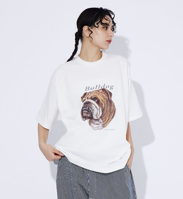 ABAHOUSE「【LEE/リー】　BULLDOG PRINT TEE /ブルドッグプリントTシャ」|Tシャツ・カットソー|