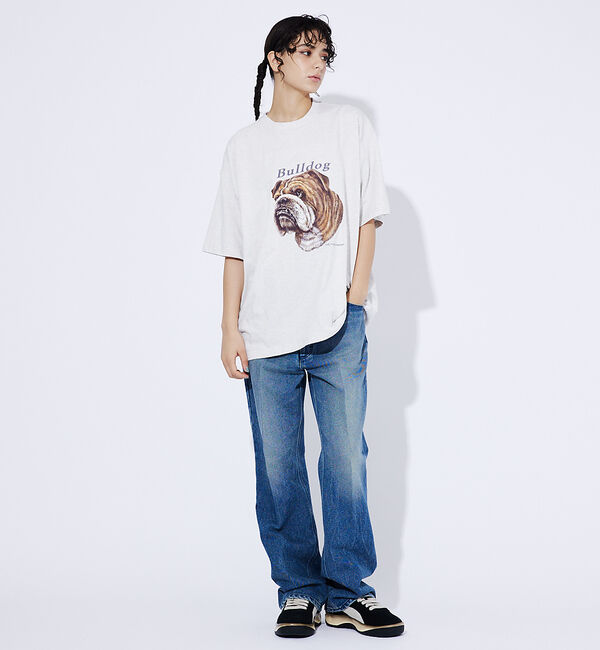 ABAHOUSE「【LEE/リー】　BULLDOG PRINT TEE /ブルドッグプリントTシャ」|Tシャツ・カットソー|