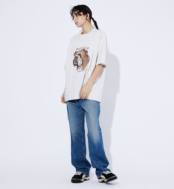 ABAHOUSE「【LEE/リー】　BULLDOG PRINT TEE /ブルドッグプリントTシャ」|Tシャツ・カットソー|