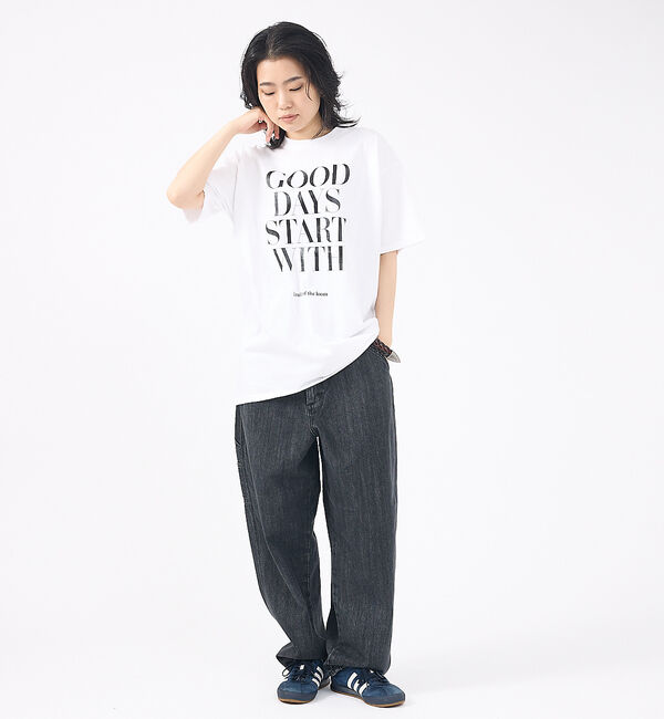 ABAHOUSE「【FRUIT OF THE LOOM/フルーツ オブ ザ ルーム】Print T」|Tシャツ・カットソー|