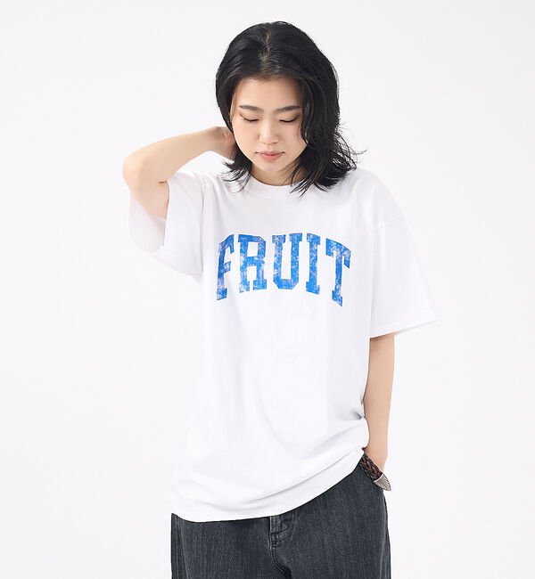 ABAHOUSE「【FRUIT OF THE LOOM/フルーツ オブ ザ ルーム】Print T」|Tシャツ・カットソー|ホワイト系その他2