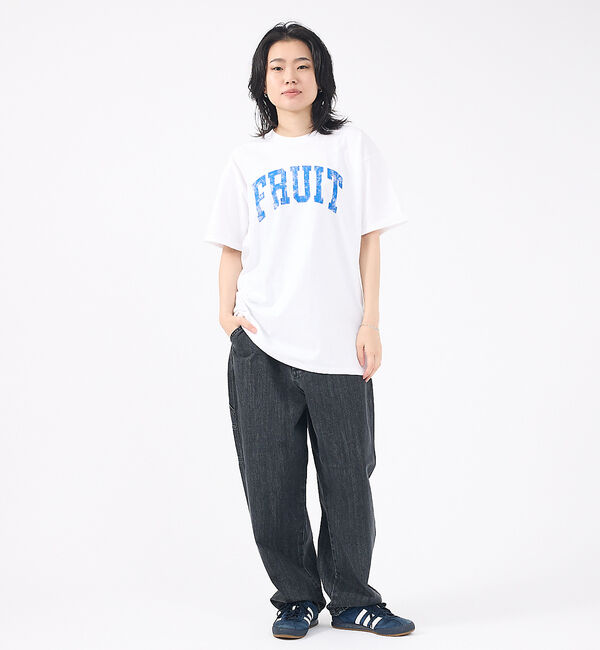 ABAHOUSE「【FRUIT OF THE LOOM/フルーツ オブ ザ ルーム】Print T」|Tシャツ・カットソー|