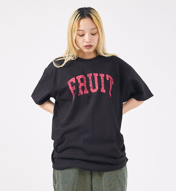 ABAHOUSE「【FRUIT OF THE LOOM/フルーツ オブ ザ ルーム】Print T」|Tシャツ・カットソー|ブラック系その他2