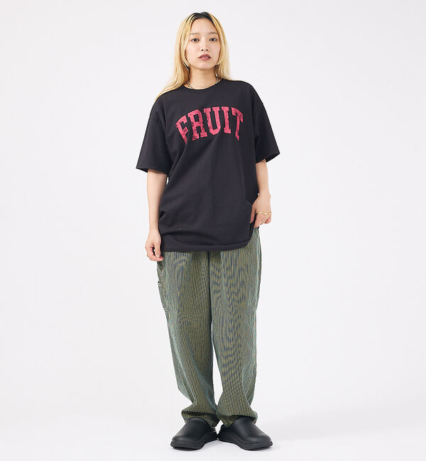 ABAHOUSE「【FRUIT OF THE LOOM/フルーツ オブ ザ ルーム】Print T」|Tシャツ・カットソー|
