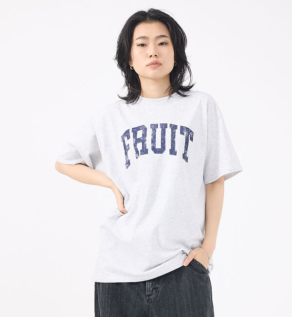 ABAHOUSE「【FRUIT OF THE LOOM/フルーツ オブ ザ ルーム】Print T」|Tシャツ・カットソー|グレー系その他2