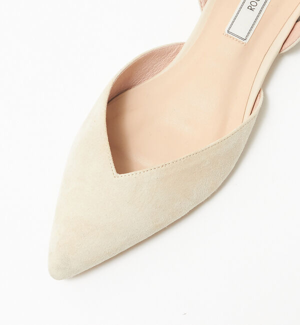 Rouge vif「バックストラップフラット」|パンプス|