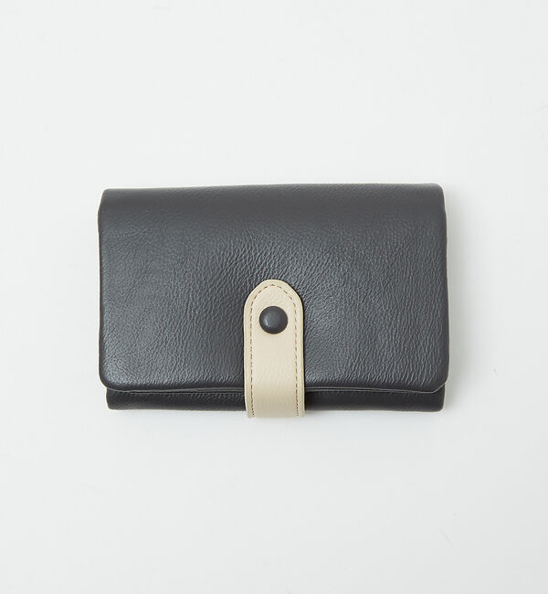 Rouge vif「【mienx un】財布/ウォレット/コンパクト/三つ折り」|財布|グレー