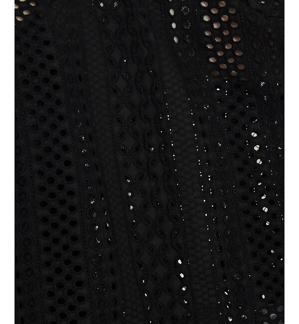 qualite「レースハーフスリーブシャツ」|シャツ・ブラウス|