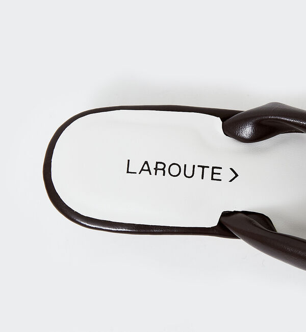 AU BANNISTER「【LAROUTE】チューブベルトトングサンダル」|サンダル|