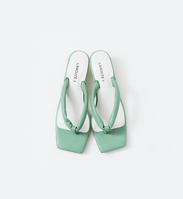 AU BANNISTER「【LAROUTE】チューブベルトトングサンダル」|サンダル|