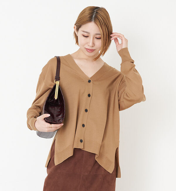 The Store by C' 「【COCUCA】アンサンブルカーディガン」|カーディガン|キャメル
