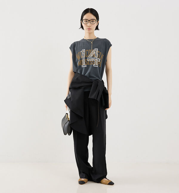 The Store by C' 「【REMI RELIEF】【別注】WISCONSIN14ロゴノースリーブカットソ」|Tシャツ・カットソー|