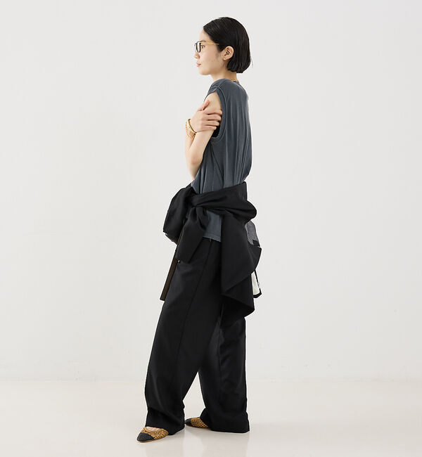 The Store by C' 「【REMI RELIEF】【別注】WISCONSIN14ロゴノースリーブカットソ」|Tシャツ・カットソー|