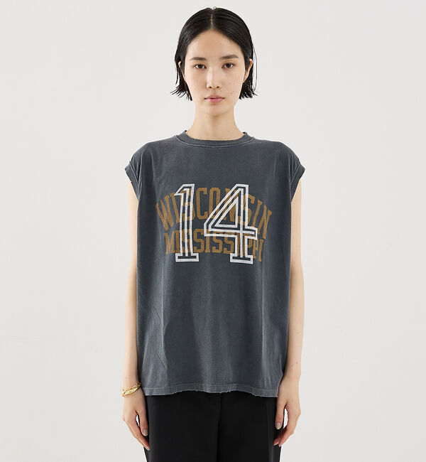 The Store by C' 「【REMI RELIEF】【別注】WISCONSIN14ロゴノースリーブカットソ」|Tシャツ・カットソー|