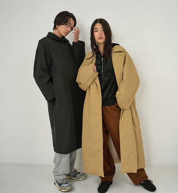 NOMINE 3WAYカラー中綿ロングコート NOMINE｜3WAYカラー中綿ロングコート | Rakuten Fashion(楽天