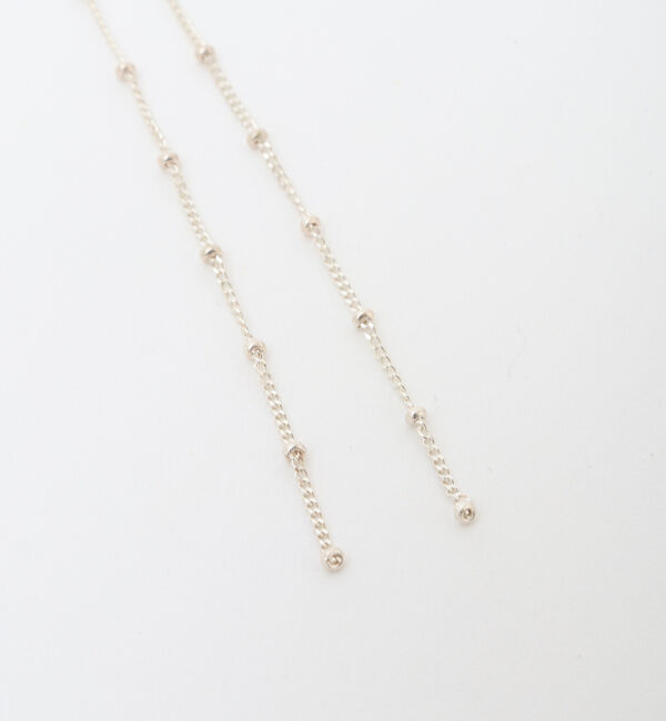 TIARA「【MAISON NO.8】ACC009-2 ポイントボールチェーンピアス」|ピアス|