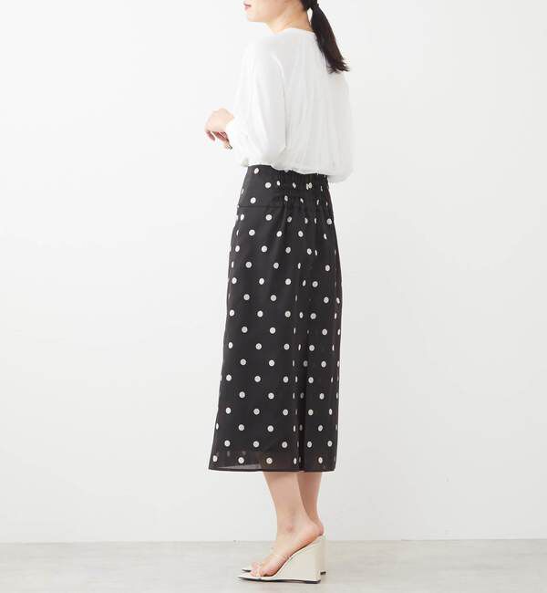 TIARA「バックチュールカーディガン」|カーディガン|