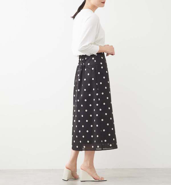 TIARA「バックチュールカーディガン」|カーディガン|