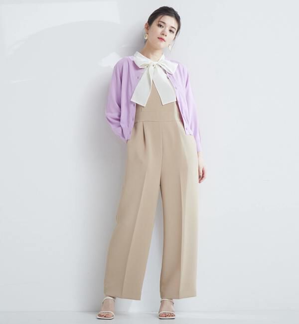 TIARA「バックチュールカーディガン」|カーディガン|