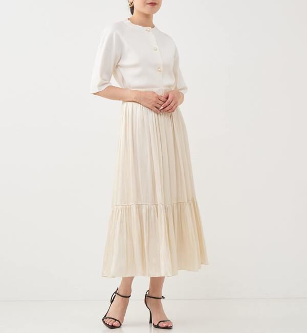 TIARA「パールボタンカーディガン」|カーディガン|