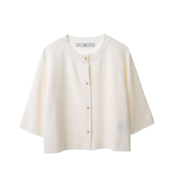 TIARA「パールボタンカーディガン」|カーディガン|