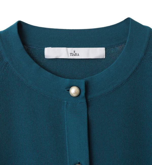 TIARA「パールボタンカーディガン」|カーディガン|