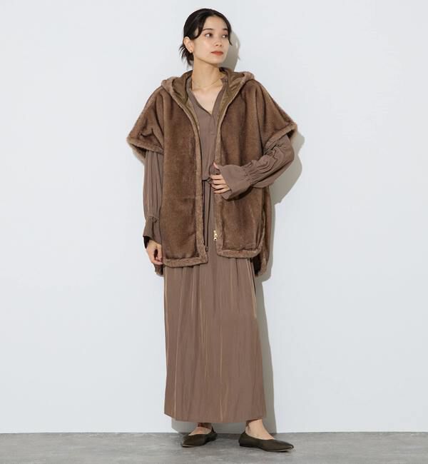 Liesse「割繊ギャザースキッパーブラウス」|シャツ・ブラウス|